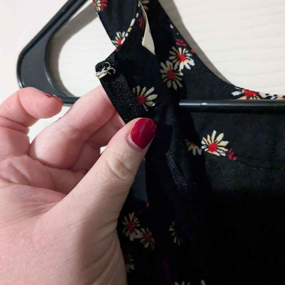 #91 Miami Black Floral Jumpsuit - Picture 2 of 7